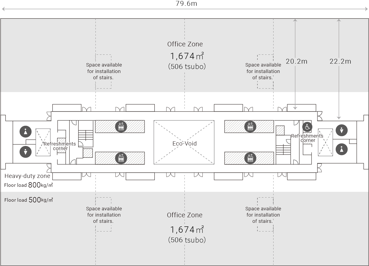 □Floor plan (13th-floor)